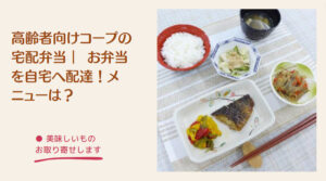 高齢者向け弁当